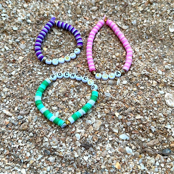 Other - Handmade Sanrio clay Brad bracelets